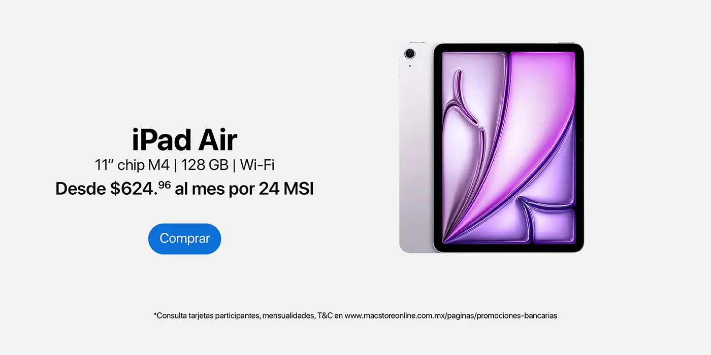 iPad Air 11-16mayo