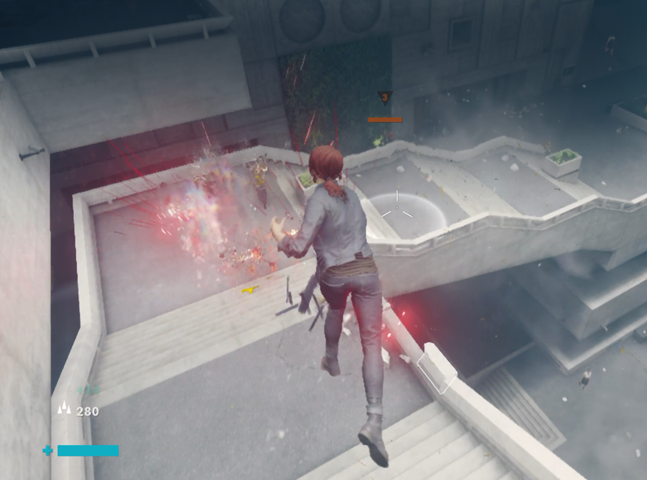 Pantalla que muestra el juego 'Control', con gráficos avanzados gracias al chip M4 de Apple