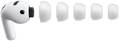 AirPods Pro 3, almohadillas de silicón, cinco tamaños