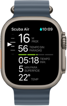 Apple Watch Ultra 3, pantalla de buceo