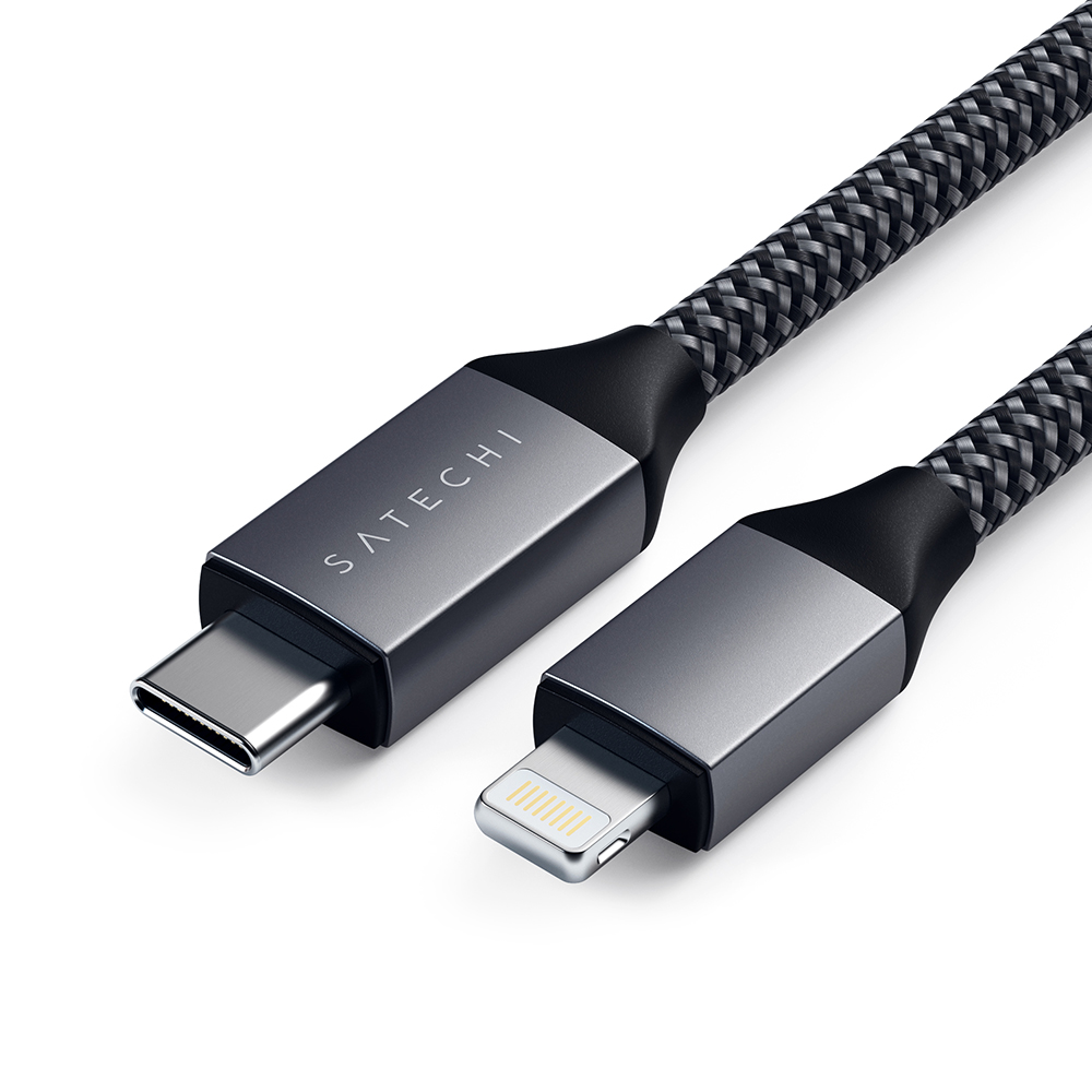 Compra Cable Satechi ST-TCL18M Lightning a USB-C 1.8 m Gris