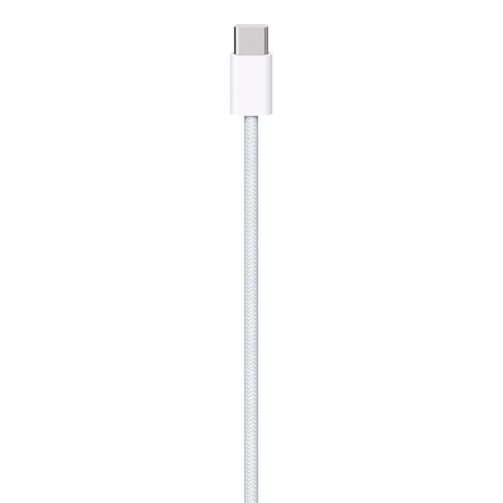 Compra Cable Apple MQKJ3AM/A USB-C a USB-C Trenzado 1 m Blanco