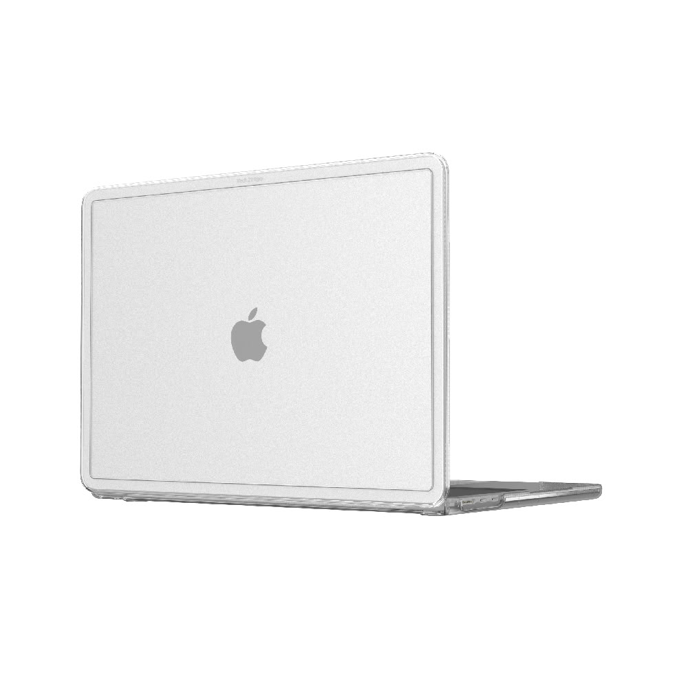 carcasa tech21 evo macbook air 13" m4-m3-m2 (2022-2024) transparente  