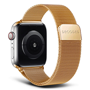 Compra Correa Decoded Milan Traction Apple Watch 42-41-40 mm Oro
