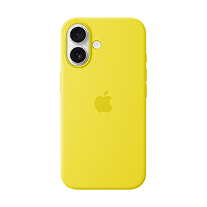 Compra Funda Apple iPhone 16 MagSafe Silicon Amarillo Carambola