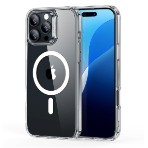 Compra Funda ESR Classic Hybrid iPhone 16 Pro Magsafe Transparente