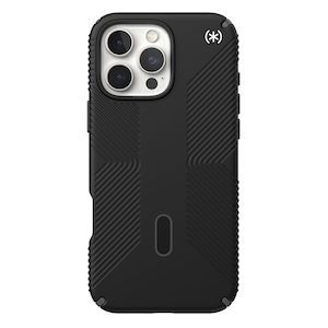 Compra Funda Speck Presidio2 Grip +Cl iPhone 16 Pro Max Magsafe Negro