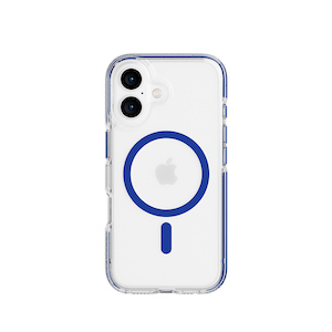 Compra Funda Tech21 EvoCrystal iPhone 16 Magsafe Azul