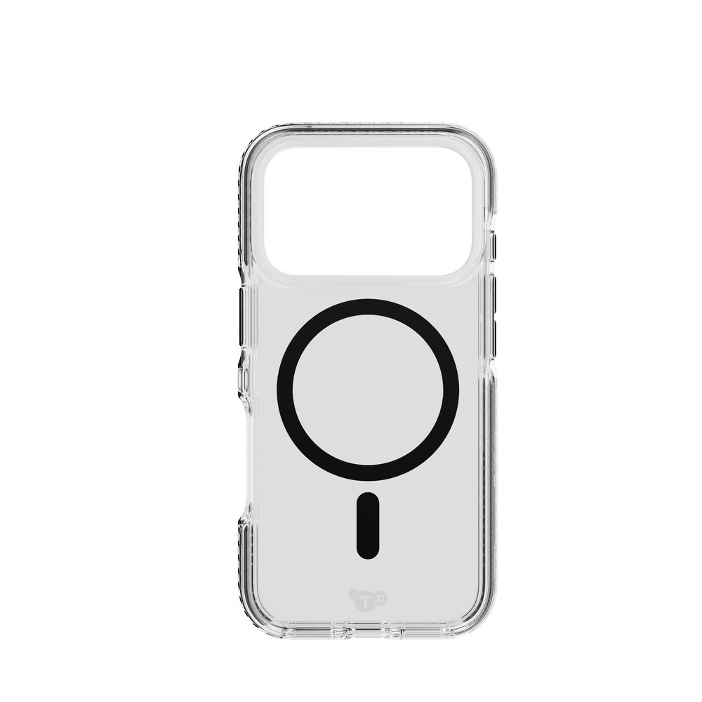funda tech21 evocrystal iphone 17 pro magsafe negro                   
