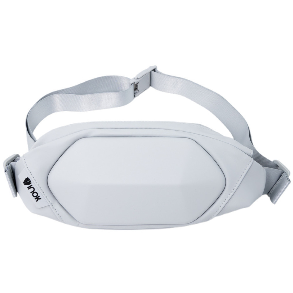 backpack bandolera inok m-11 crossbody 500 ml plata                   