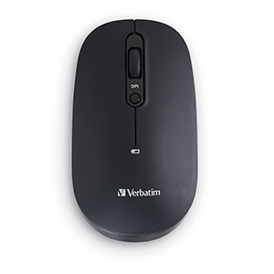 Compra Mouse Verbatim VB70750 Inalambrico Recargable Negro