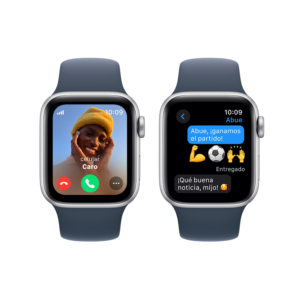 Apple watch se 2da gen aluminio plata gps cellular 40 mm deportiva