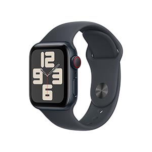 Compra Apple Watch MXFR3CL/A SE 2 GPS+Cell 40mm Alum Medianoche Dep S/M