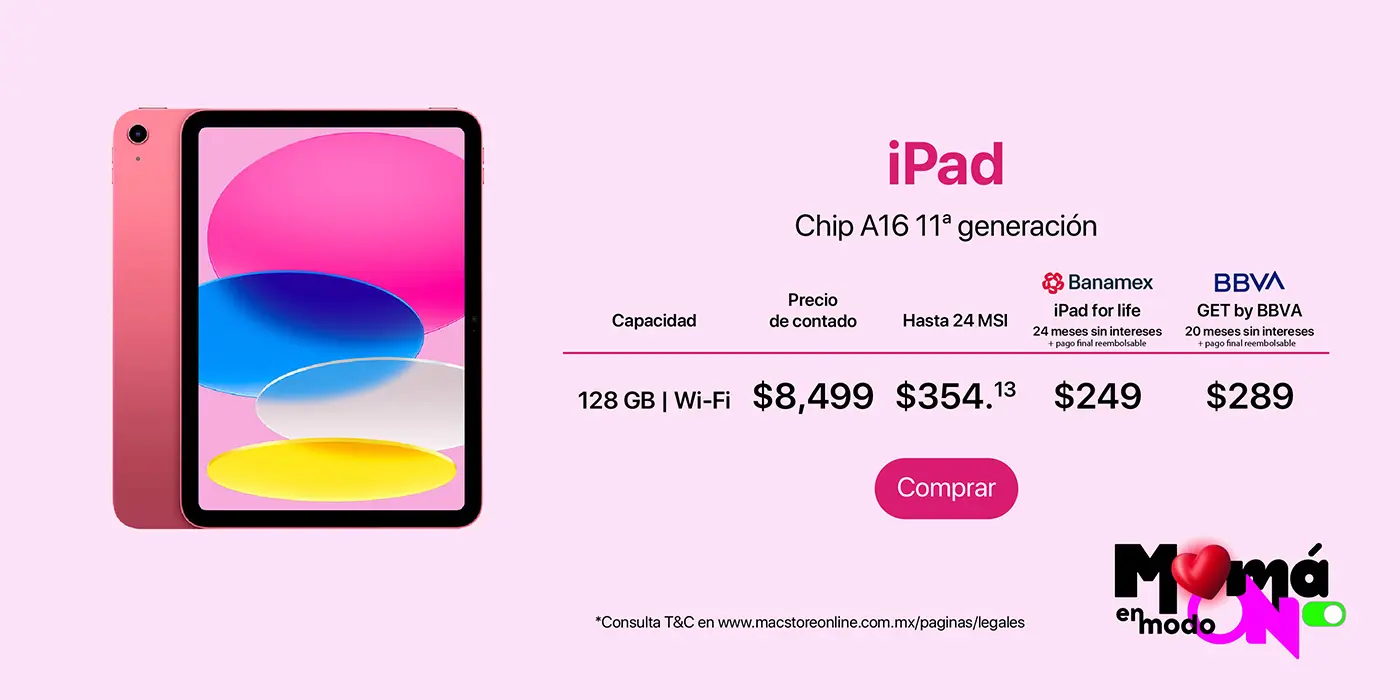 iPad A16 mamá