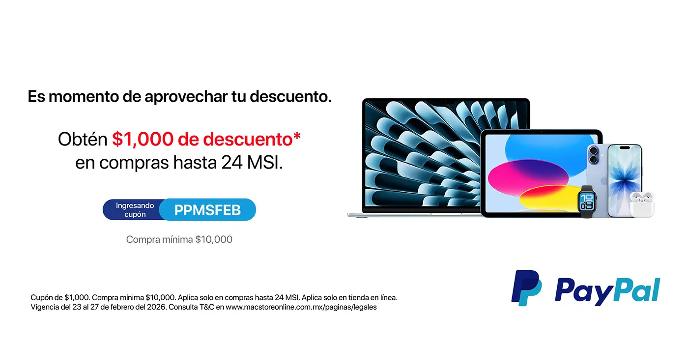 Cupón PayPal Febrero