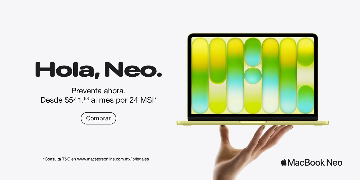 MacBook Neo Preventa 4-10marzo