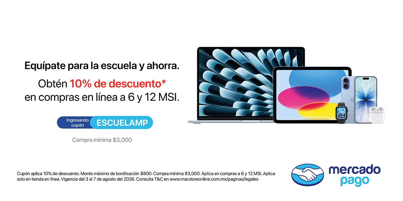 Promoción Cupón Back To School Mercado Pago