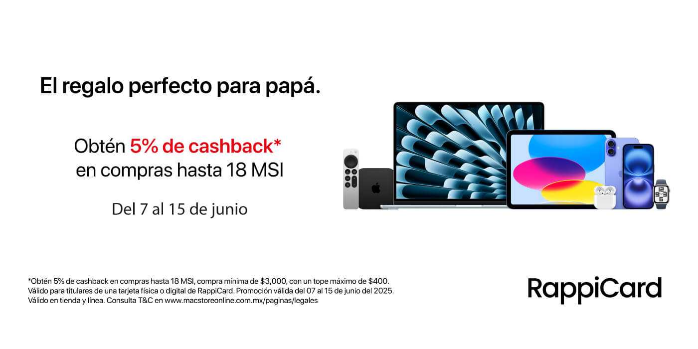 Promoción RappiCard Día del Padre