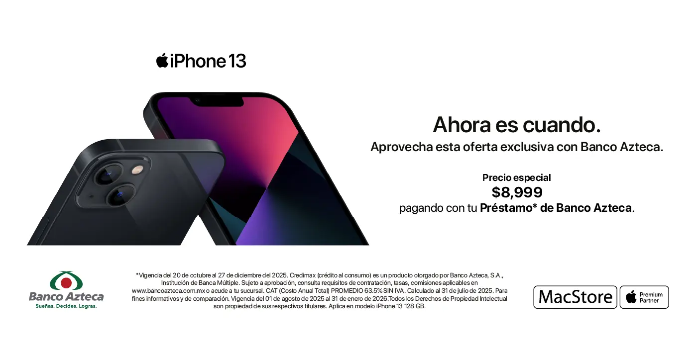 Oferta exclusiva con Banco Azteca